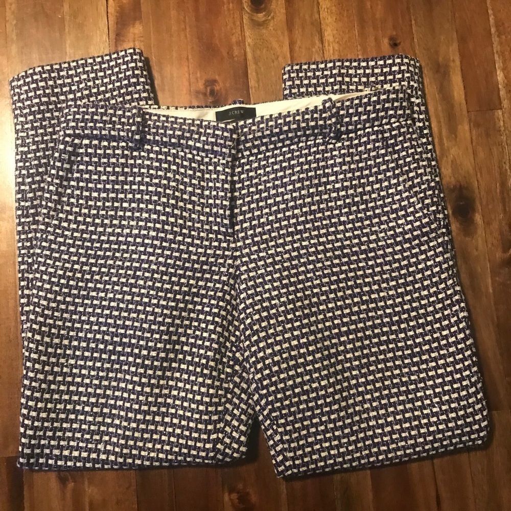 J.Crew tweed cafe Capri dress pants size 2